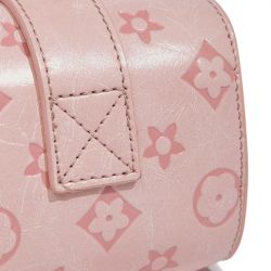 Jeulia Mini Satchel Handbag Vintage Monogram Crossbody Bag