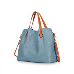 Jeulia Leather Top Handle Satchel Tote Handbags